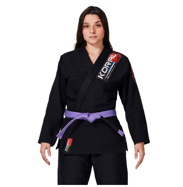 Kimono Jiu jitsu Koral MKM Feminino Clube da Luta Shop
