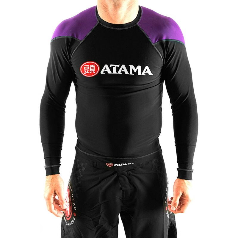 Camisa Rashguard Manga Longa JiuJitsu Atama Clube da Luta Shop