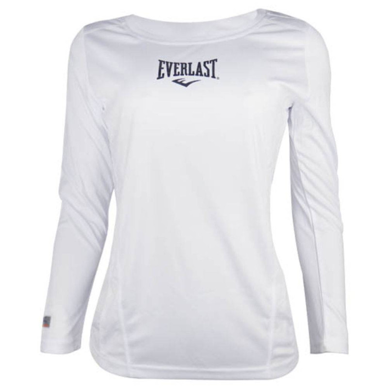 Camisa Everlast Feminina Manga Longa Branca