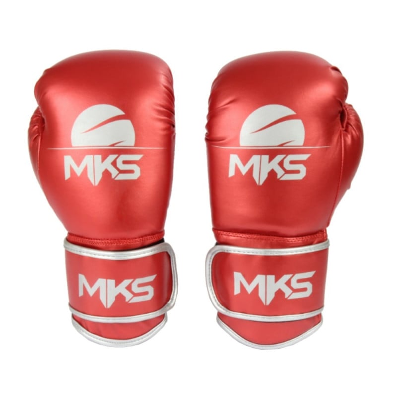 Luva de Boxe e Muay Thai MKS Vermelha | Clube da Luta Shop