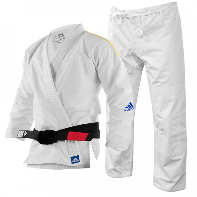 Kimono Jiu Jitsu Adidas Response Branco