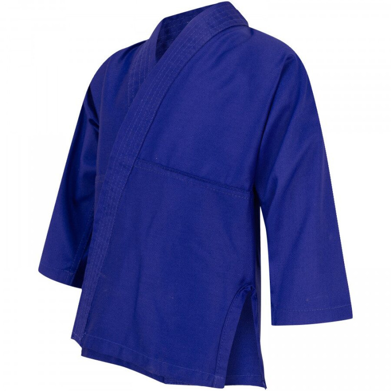 Kimono judo top infantil adidas azul