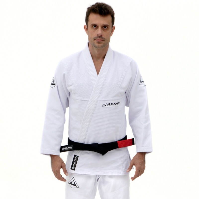 Kimono Vulkan Jiujitsu Pro Evolution Branco Clube da Luta Shop