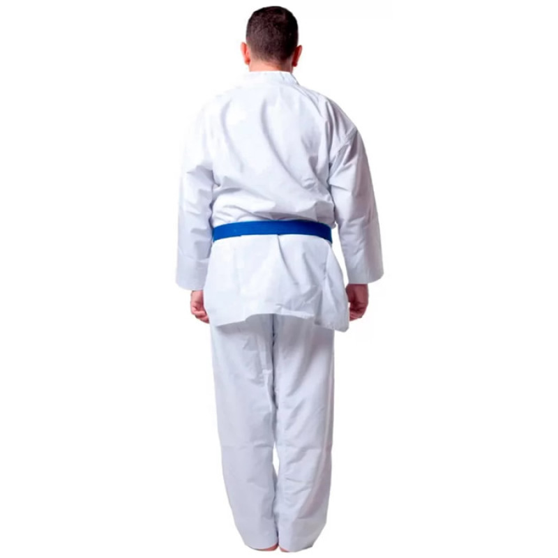 Dobok Taekwondo Gola Branca Atama Clube da Luta Shop