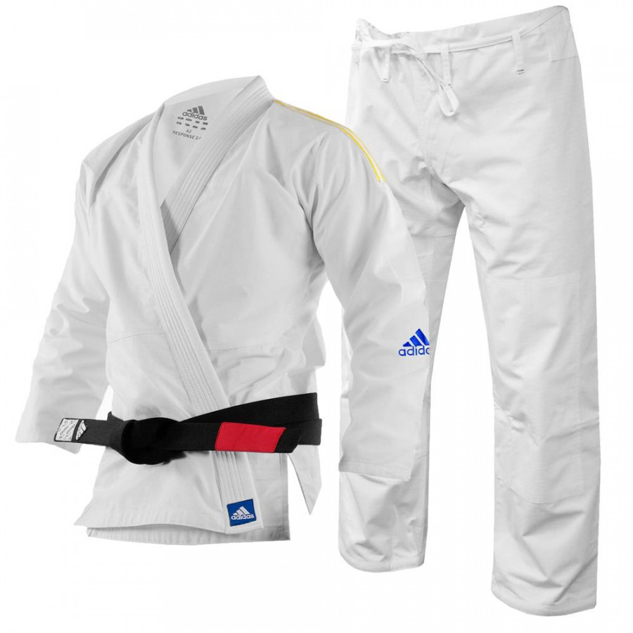 Kimono Jiu Jitsu Adidas Response Branco