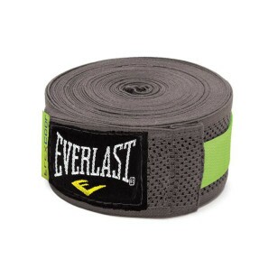 Par de Bandagem Elástica Everlast Flexcool 4,5 Metros Cinza