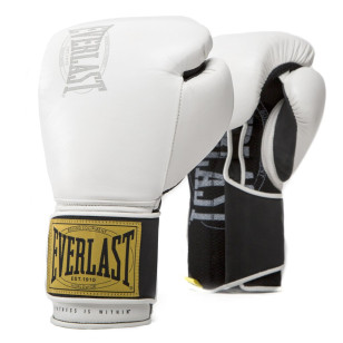 Luva de Boxe e Muay Thai Everlast 1910 Classic Training Couro