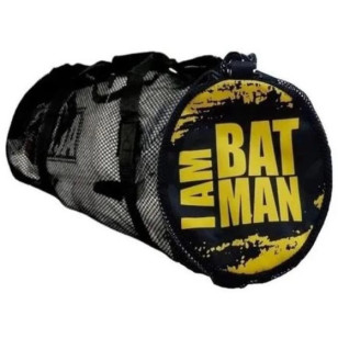 Bolsa Academia Naja Batman Preta e Amarela