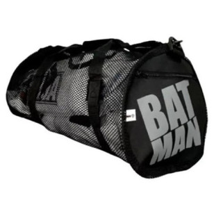 Bolsa Academia Naja Batman Preta e Cinza