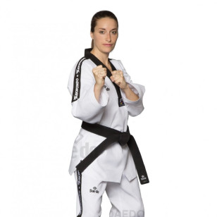 Dobok Daedo Competition Gola Preta 