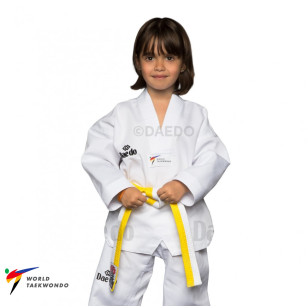 Dobok Daedo canelado infantil aprovado wt