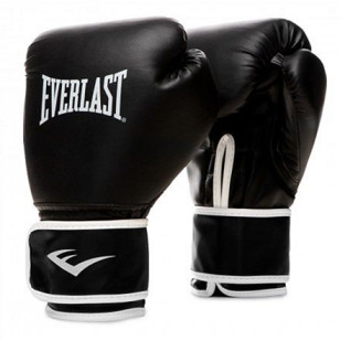 Luva Boxe Muay Thai Everlast core Preta