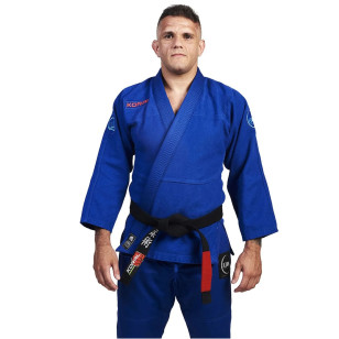 kimono jiujitsu koral flow azul