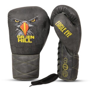 luva boxe muay thai Green Hill Couro Legítimo