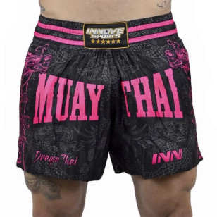 Short Muay Thai Dragon Thai Pink