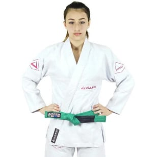 Kimono Jiu-jitsu Vulkan Pro Evolution Feminino Branco