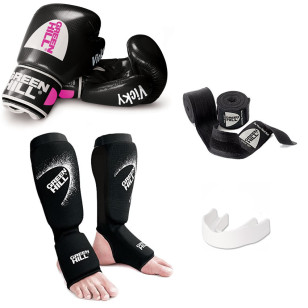 Kit Muay Thai e Kickboxing Green Hill Total Vicky 