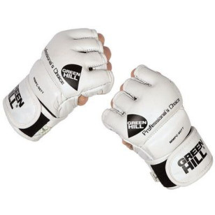 Luva MMA Green Hill Professional Choice Couro