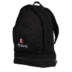 Mochila trancada Torah kimono preta