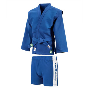 Kimono de Sambo Azul Green Hill Aprovado FIAS