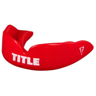 Protetor Bucal Title Super Shield Vermelho com Estojo