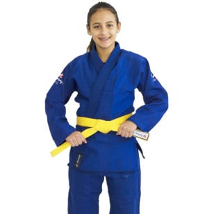 Kimono judo infantil azul torah trancado