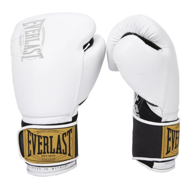 Luva de Boxe e Muay Thai Everlast 1910 Classic Training Couro