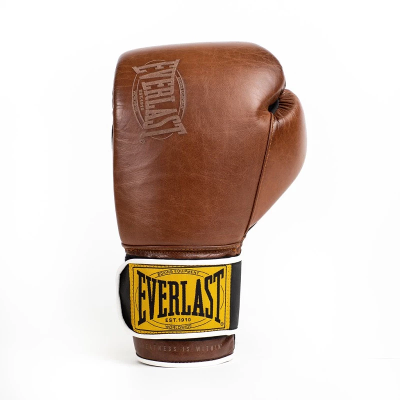 Luva de Boxe e Muay Thai Everlast 1910 Classic Training Couro