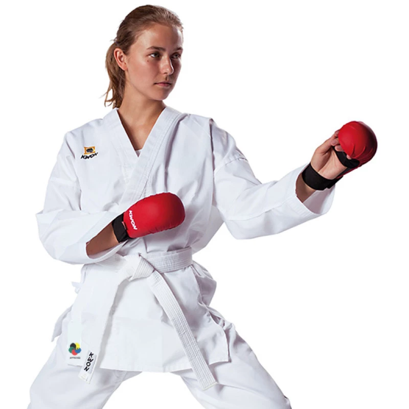 Kimono Karaté Kumite 12 Oz - 100% Coton - Coupe Moderne - Taille 150-200 Cm - Blanc