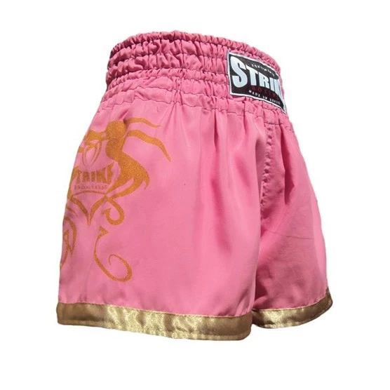 Short Muay Thai Strike Tactel Rosa