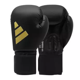 Luva Adidas Boxe Muay Thai Preta