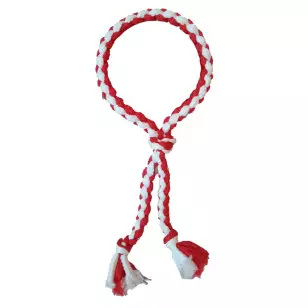 Prajied Kruang Muay Thai Ajustável Branco e Vermelho