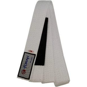 faixa jiujitsu Branca ponta preta