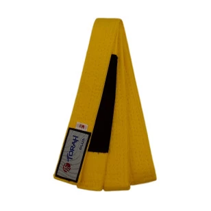 faixa jiujitsu amarelo ponta preta