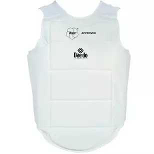 Protetor de Tórax Karatê Daedo Aprovado WKF
