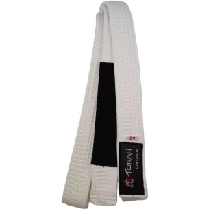 Faixa Branca Ponta Preta Jiu-Jitsu Torah Master