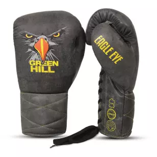 luva boxe muay thai Green Hill Couro Legítimo