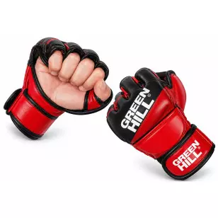 Luva MMA Sparring Grappling Green Hill