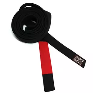 faixa jiujitsu Preta ponta preta jiu-jitsu