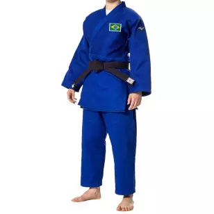 Kimono Judo Aprovado Fij IJF mizuno Selo Vermelho