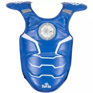 Protetor de Tórax Eletrônico Daedo Hero Azul