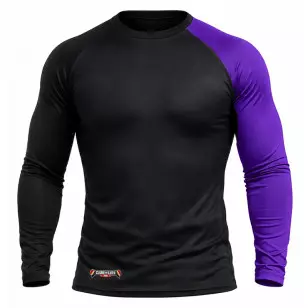 Rashguard No Gi Roxa Clube da Luta