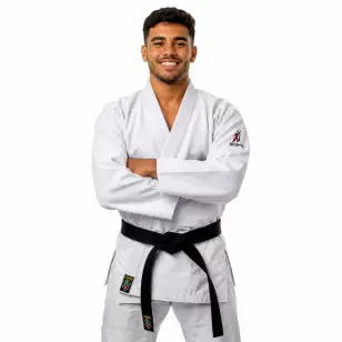 Kimono de Judô Seishin Trançado Branco 500gr