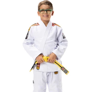 Kimono Jiu-jitsu Atama Ultra Light Sunset Infantil Branco