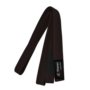 faixa jiujitsu Marrom ponta preta