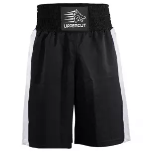 Short de Boxe Uppercut Preto e Branco