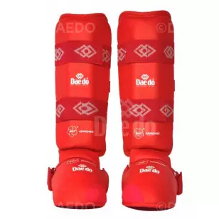 Caneleira Karate Canela CBK Daedo WKF