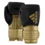 Luva Adidas Boxe Muay Thai Hybrid 300 Couro