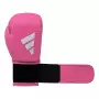 Luva Adidas Boxe Muay Thai Rosa