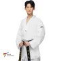 Dobok Daedo Competition Gola Preta Aprovado WT